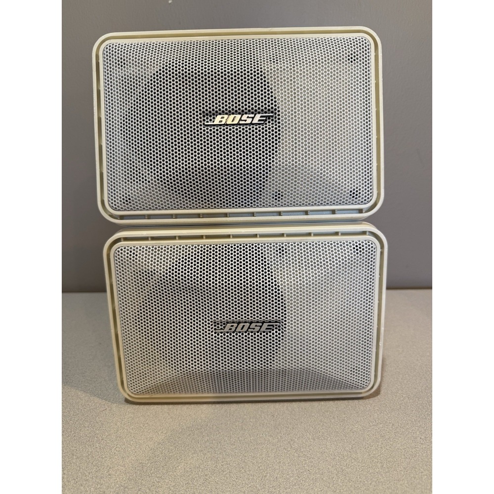 Bose 101 Music Monitor Speakers Indoor Outdoor 894691-974690 Not Tested